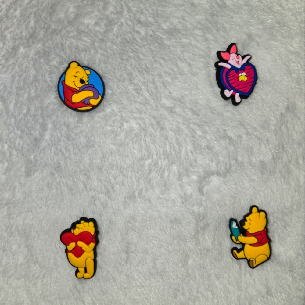 Winnie the Pooh Shoe Crocs Charms